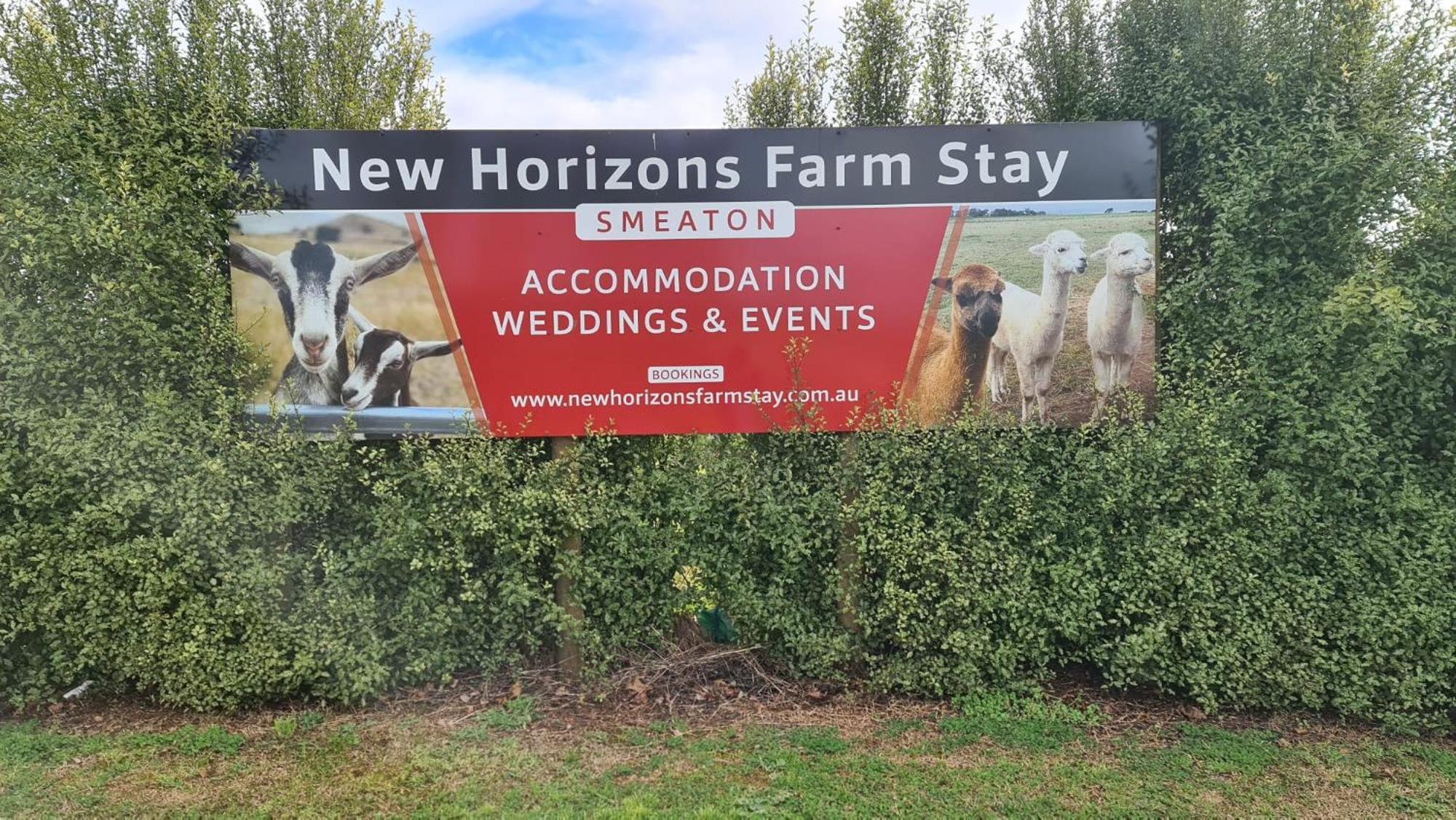 New Horizons Farm Stay Smeaton Extérieur photo