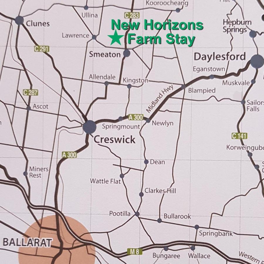 New Horizons Farm Stay Smeaton Extérieur photo